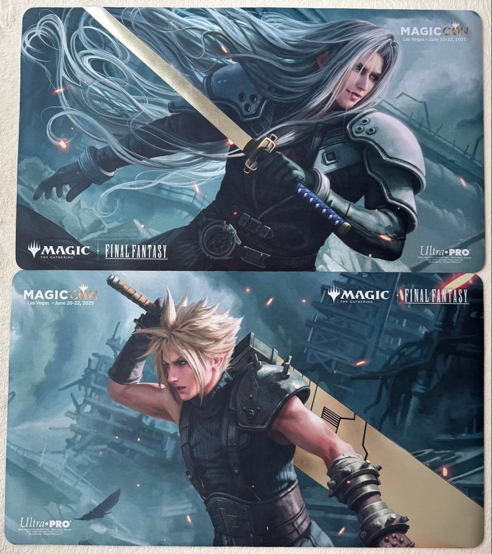 MagicCon:Las Vegas 2025プレイマット セフィロス＆クラウド MagicCon:Las Vegas 2025プレイマット セフィロス＆クラウド MagicCon