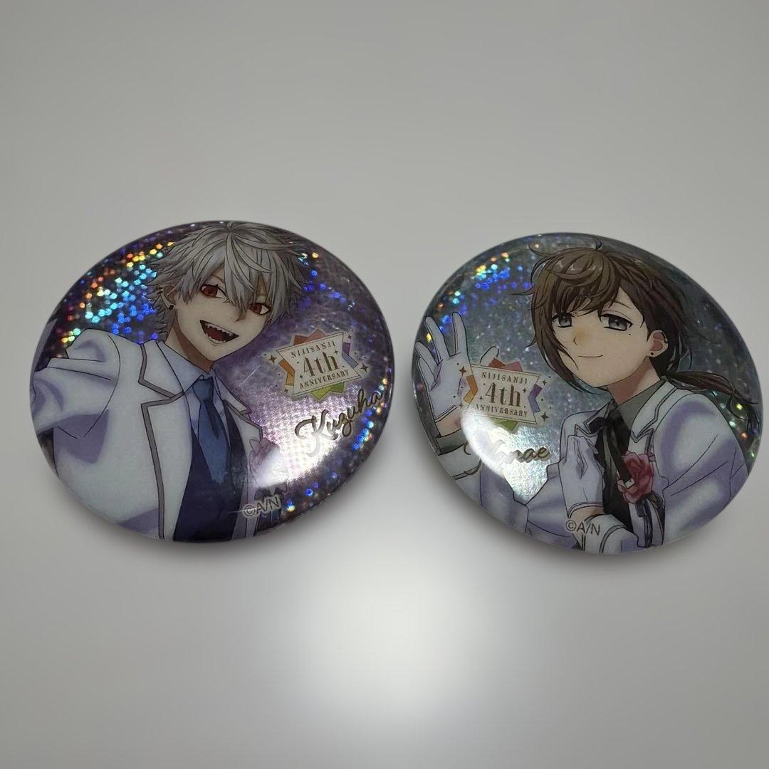 にじさんじ 葛葉 叶 缶バッジ 4周年 - メルカリ