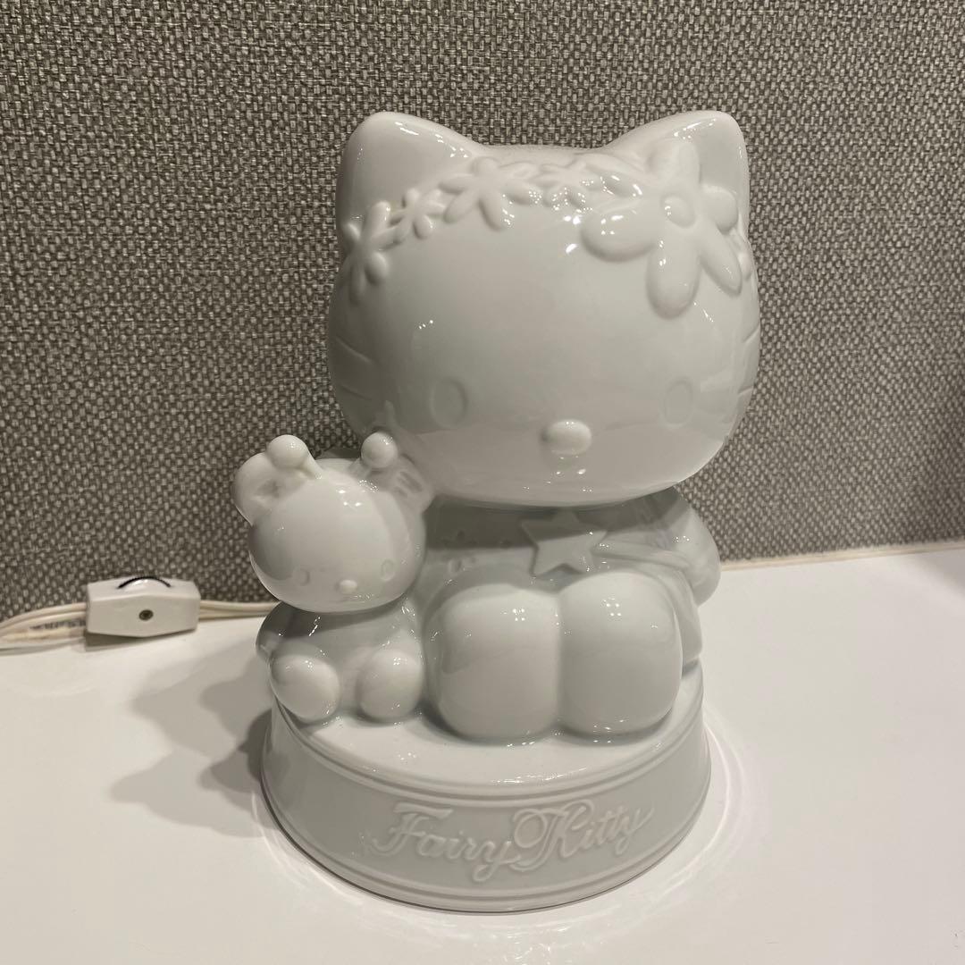 ハローキティ KITTY サンリオ Sanrio 卓上ライト 陶器 - メルカリ