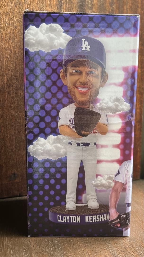Clayton Kershaw 3000奪三振 記念 ボブルヘッド 👑⚾️ Clayton