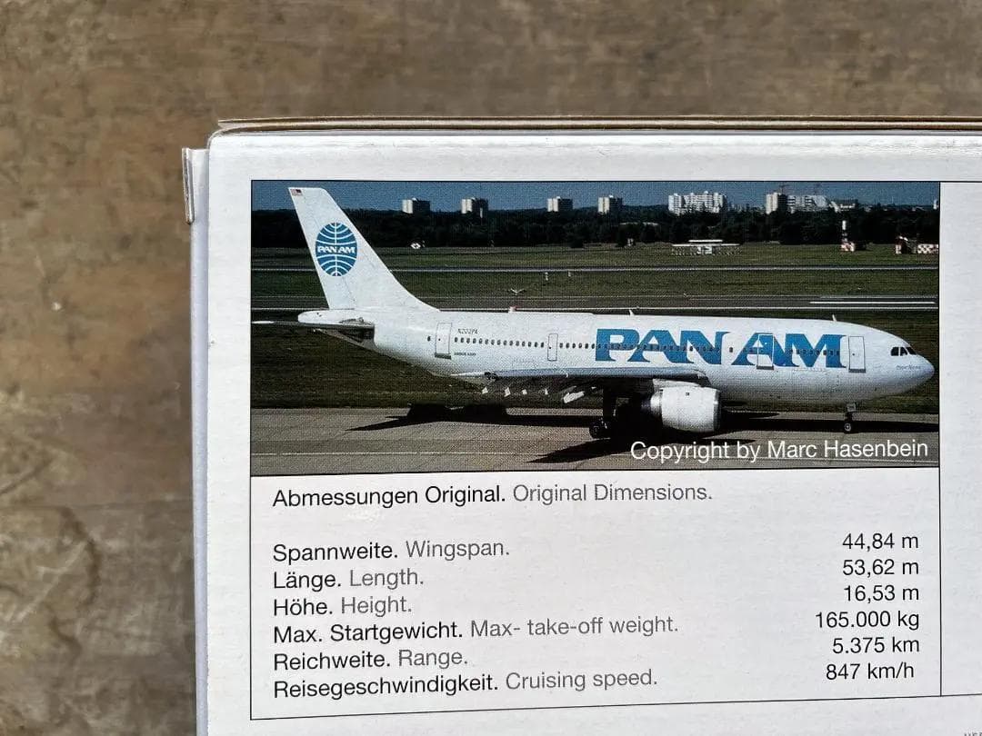 Herpa / ヘルパ｜PAN AM / パンナム航空｜A300B4｜1/200 - メルカリ