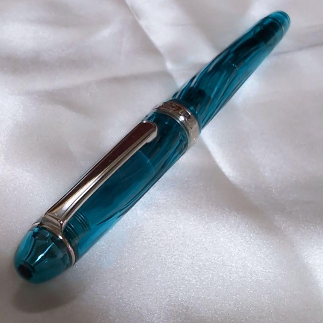 【綺麗♪】 プラチナ 万年筆 3776 センチュリー 富士旬景 薫風 超極細字