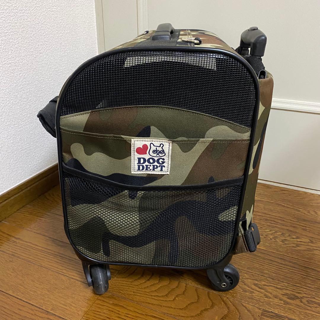 生産終了・完売品】DOGDEPT ペットカート 迷彩柄 - メルカリ