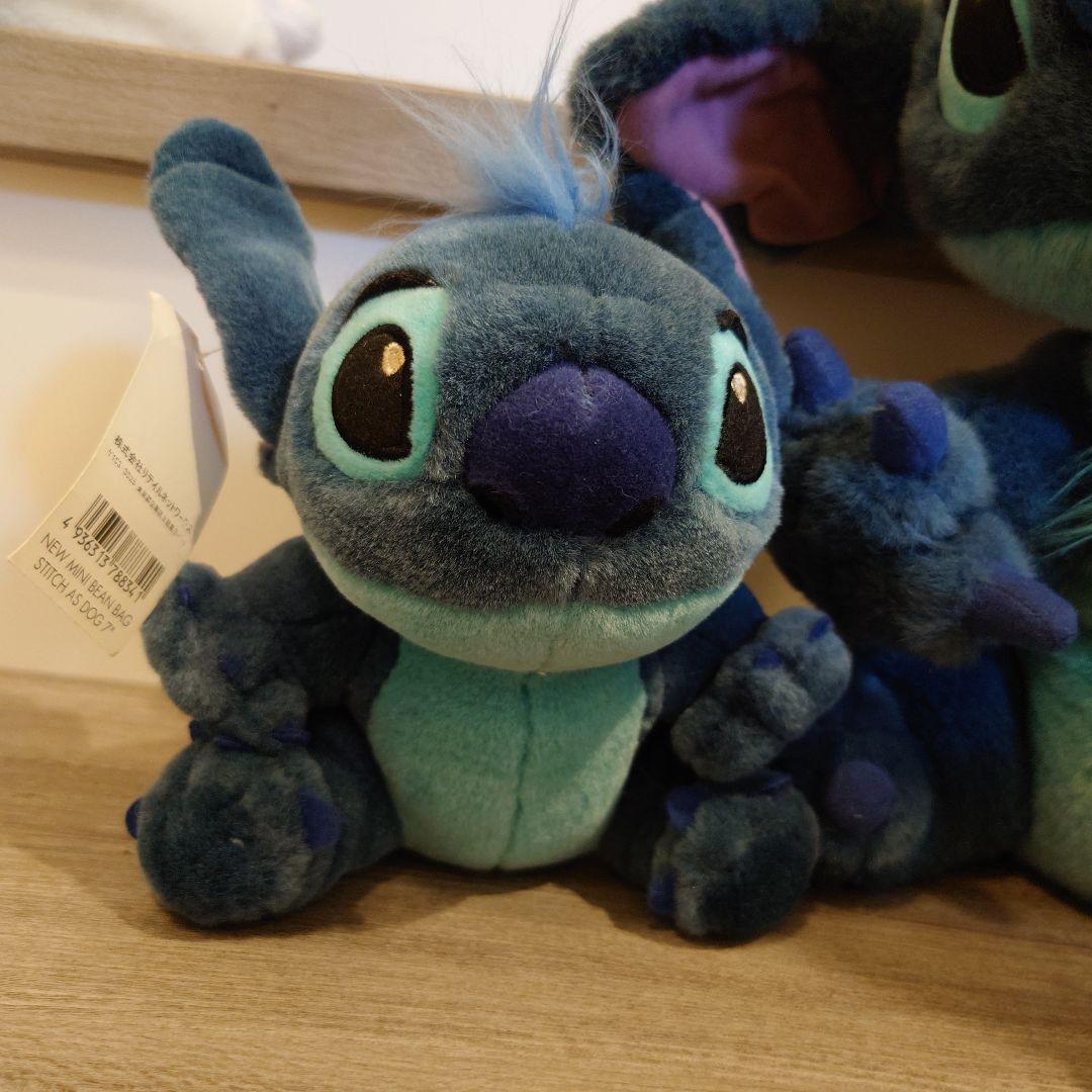 レトロ　ディズニー　スティッチ　ぬいぐるみ