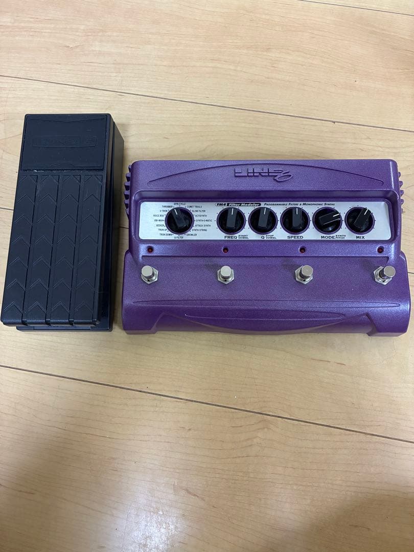 Line6 FM4 Filter Modeler、EPペダル、アダプターのセット