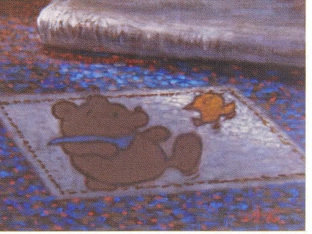 熊谷有展、午後のひだまりII、希少な画集より、新品高級額・額装付