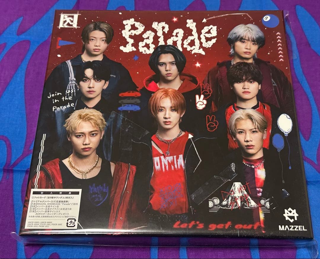 Parade MUZEUM盤 CD DVD MAZZEL ファンクラブFC限定⑦
