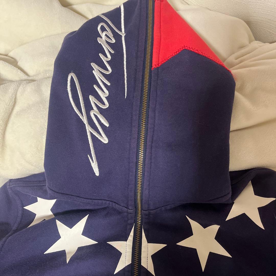 トップス   DOUBLE ZIP UP HOODIE Y2K