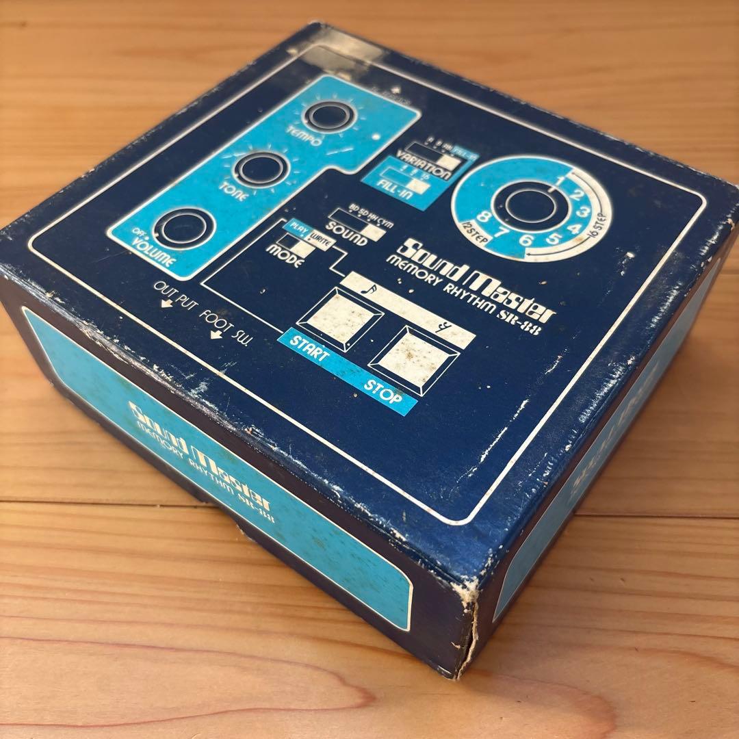 Sound Master SR-88 アナログドラムマシーン 箱/取説付美品珍品