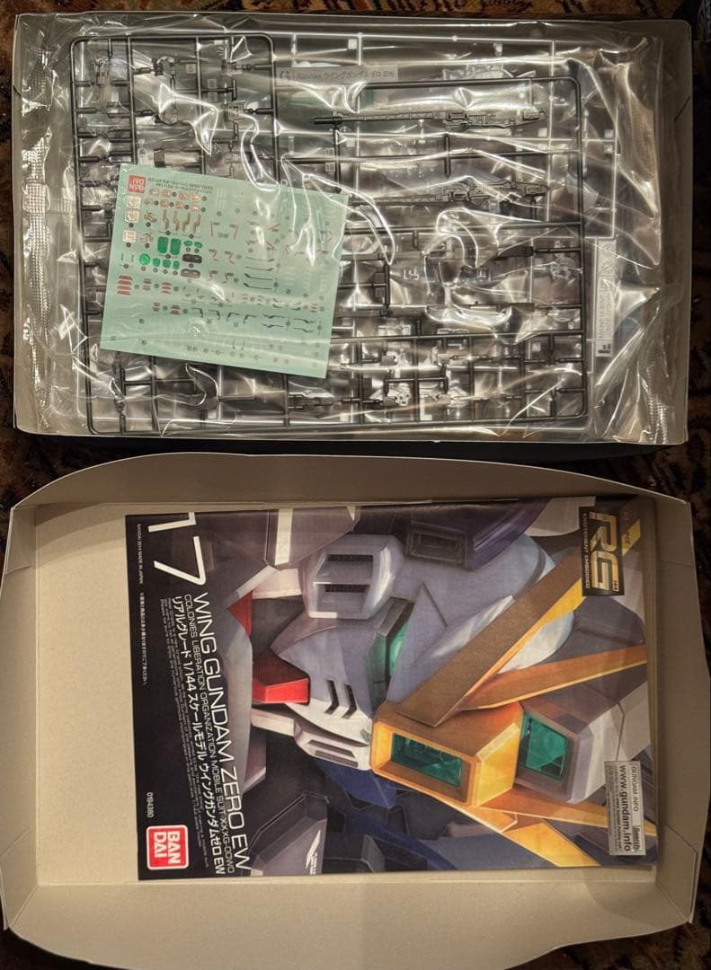 RG ウイングガンダムゼロ EW パールグロスVer. エフェクトパーツ