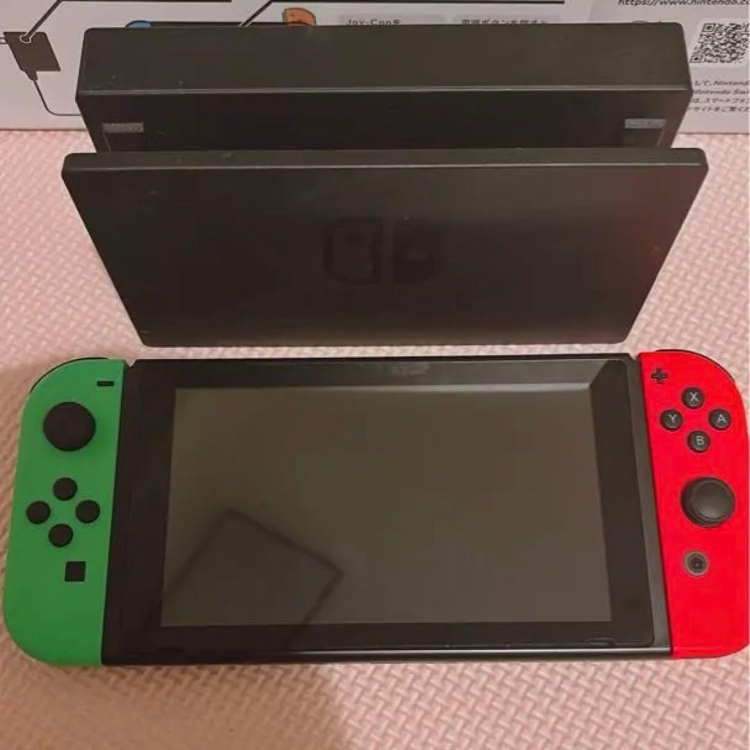 NintendoSwitch本体 ネオングリーン/ ネオンピンク