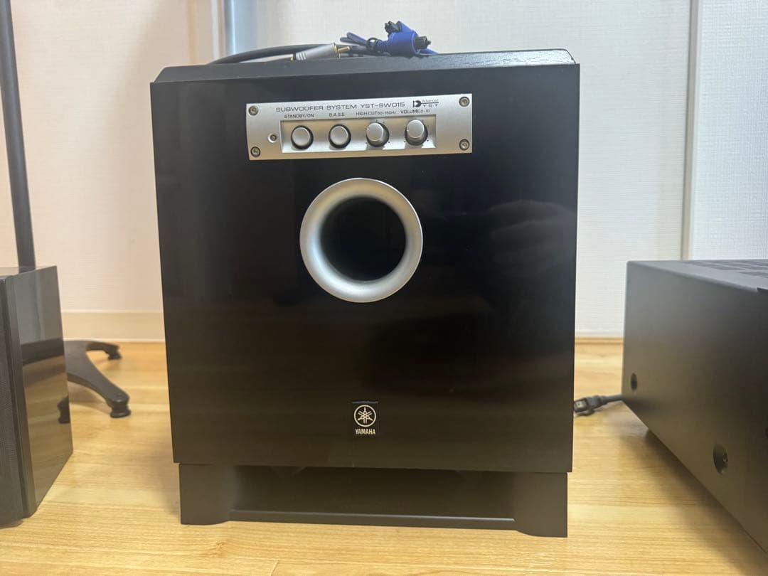 7.1ch サラウンドスピーカーセット ONKYO YAMAHAなど　ケーブル付