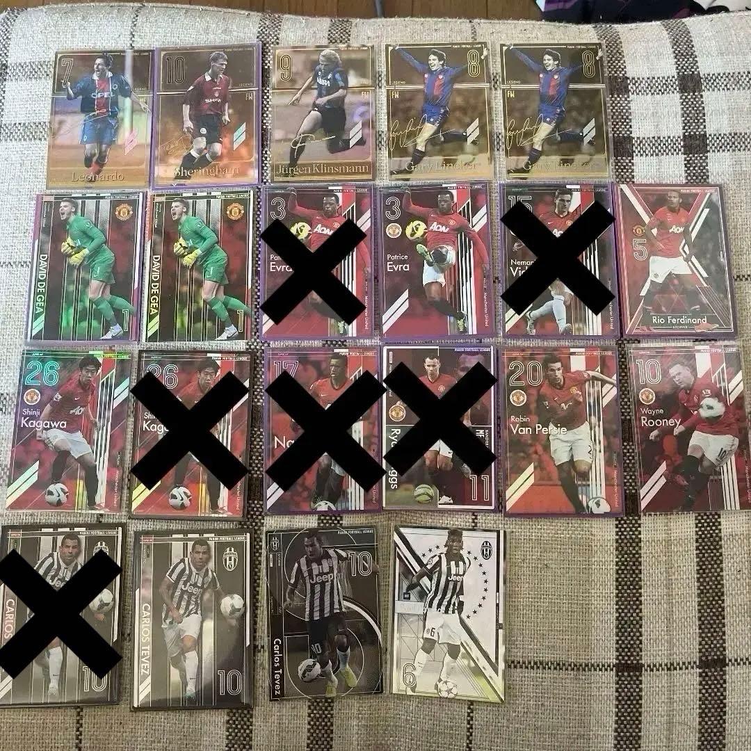 パニーニフットボールリーグ　コレクションカード　セット