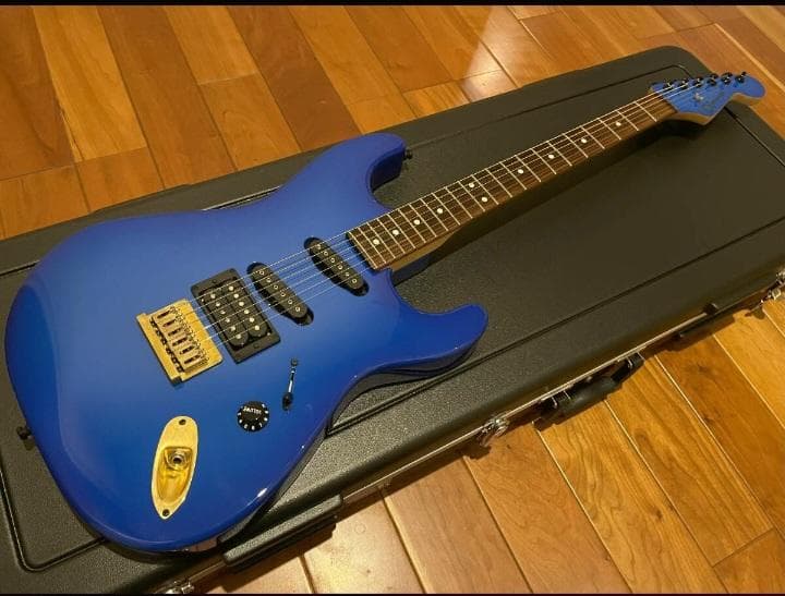 Jake E Lee　Charvel　 Blue Burst　ジェイクeリー