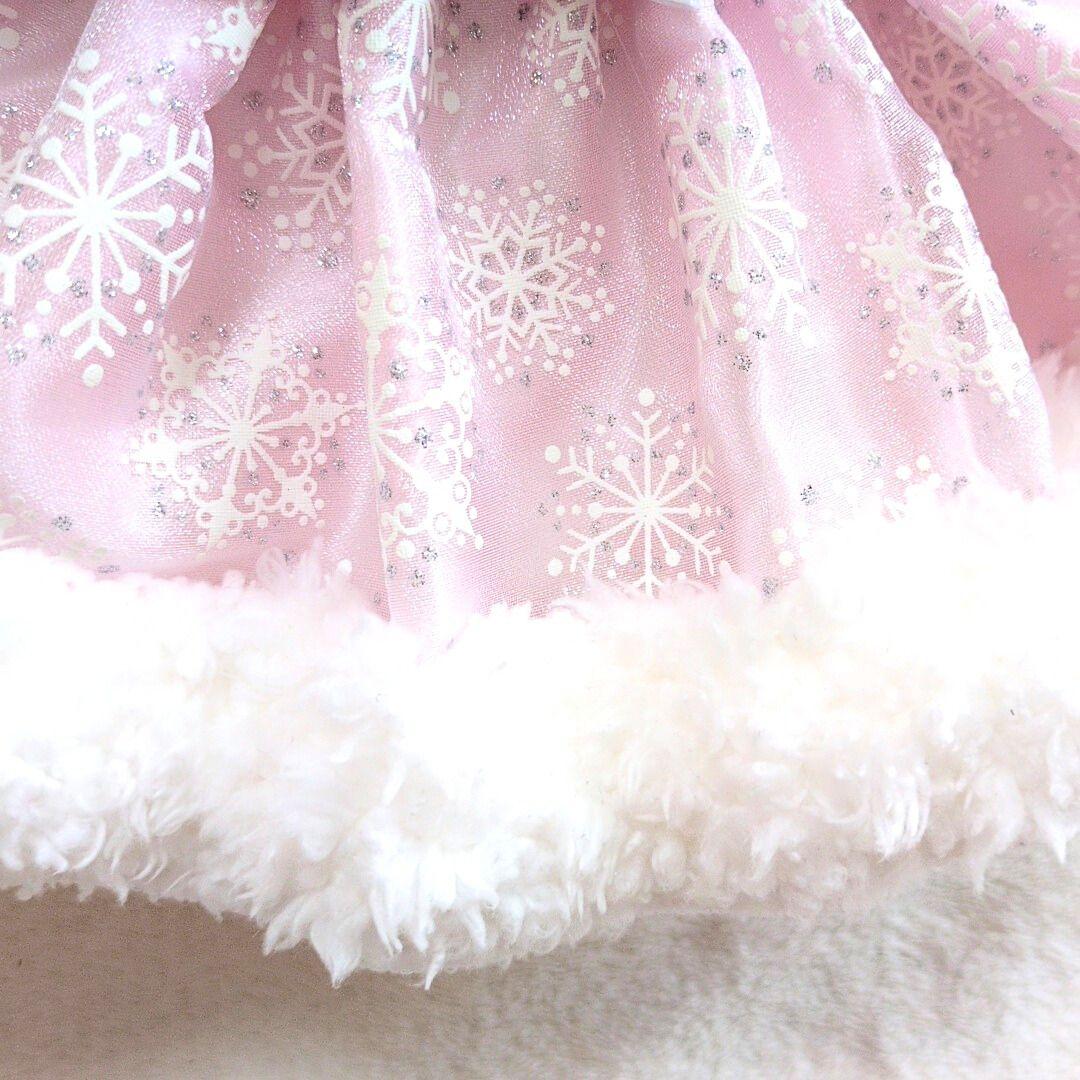 ウィッシュミーメルコスチューム メルメルドール 雪の結晶ピンク1430