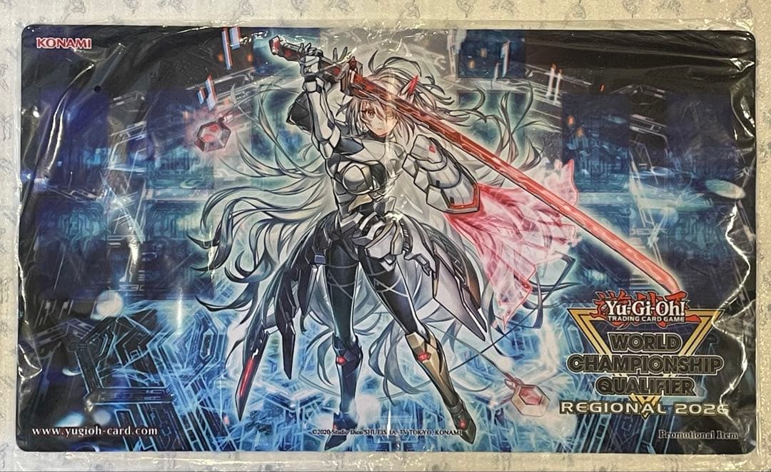 未開封 閃刀姫－カガリ プレイマット 遊戯王 CHALLENGER CUP 未開封 閃