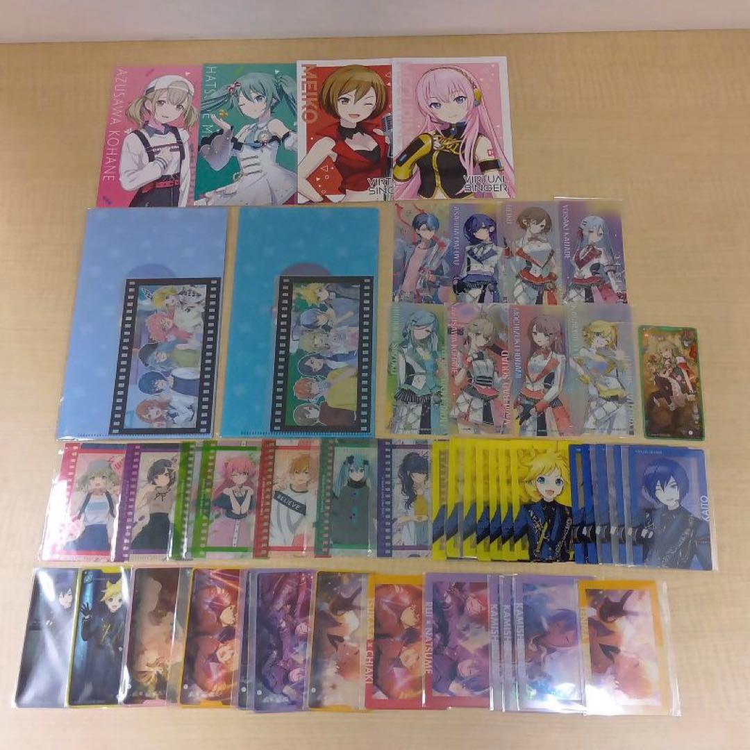 ➀プロセカ アニメイト 特典 紙類 ぱしゃこれ エピカ 色紙など まとめ