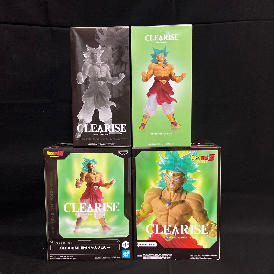 バンプレスト ドラゴンボールZ CLEARISE 超サイヤ人ブロリー まとめ売り