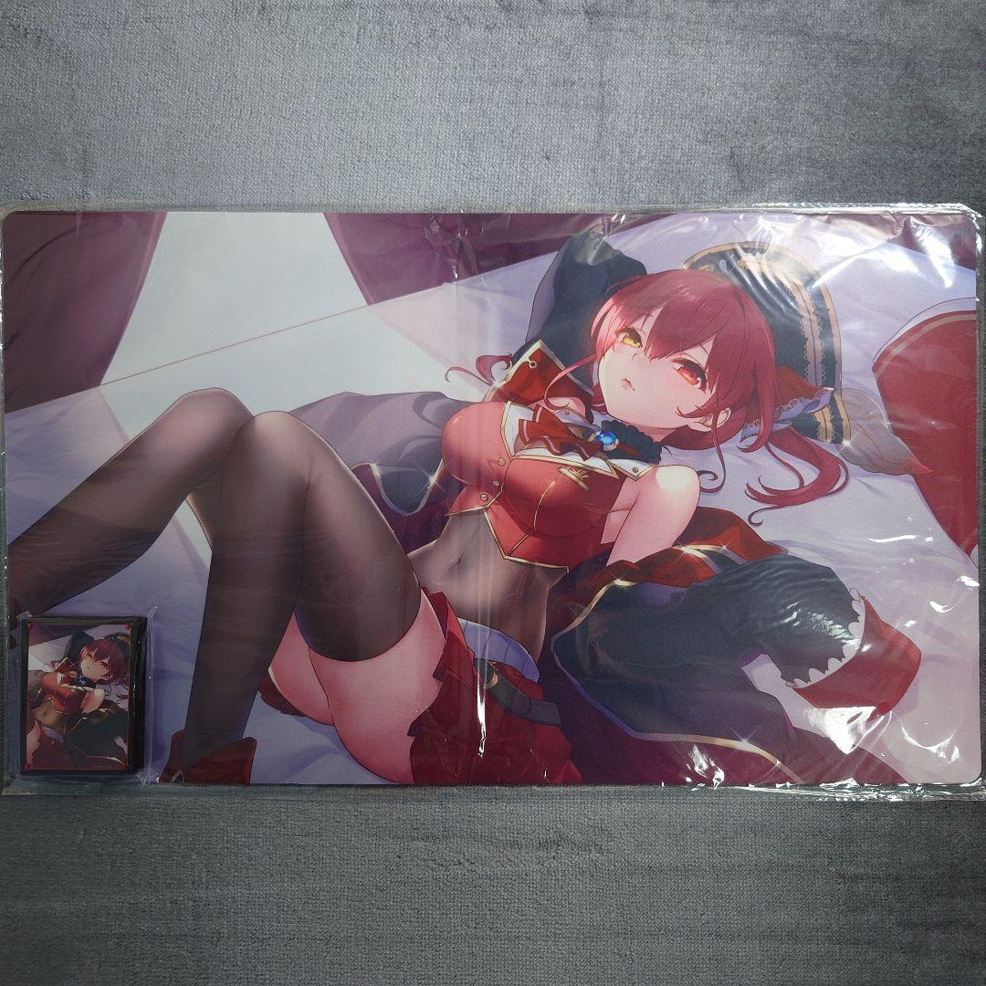 α1 ホロライブ ベッド&横たわる&初期衣装 宝鐘マリン スリーブ&プレイマット α1 ホロライブ ベッド&横たわる&初期衣装 宝鐘マリン スリーブ&プレイ