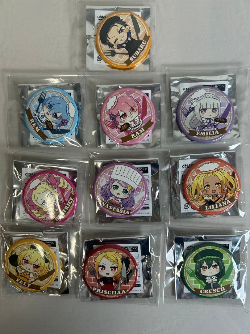 RT-135493 いきなりステーキ リゼロ コラボ 全40種セット