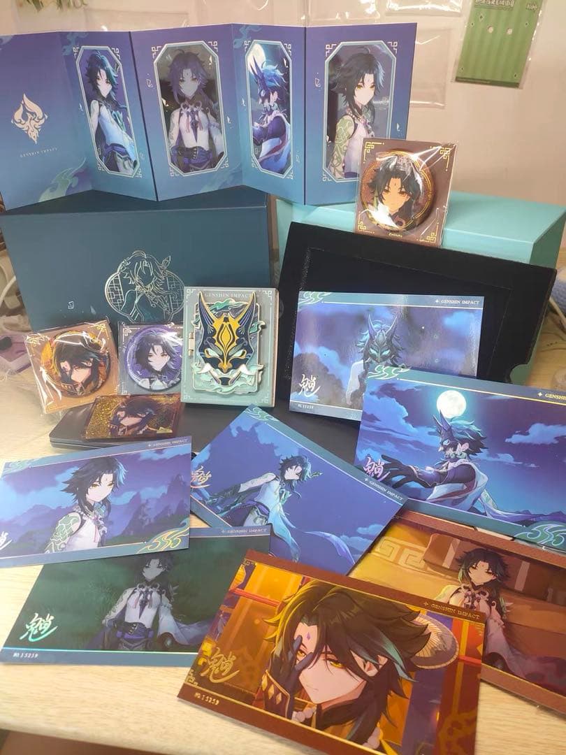 【原神】魈·諸苦無隙ドリームギフト限定ボックス　缶バッジ 公式正規品