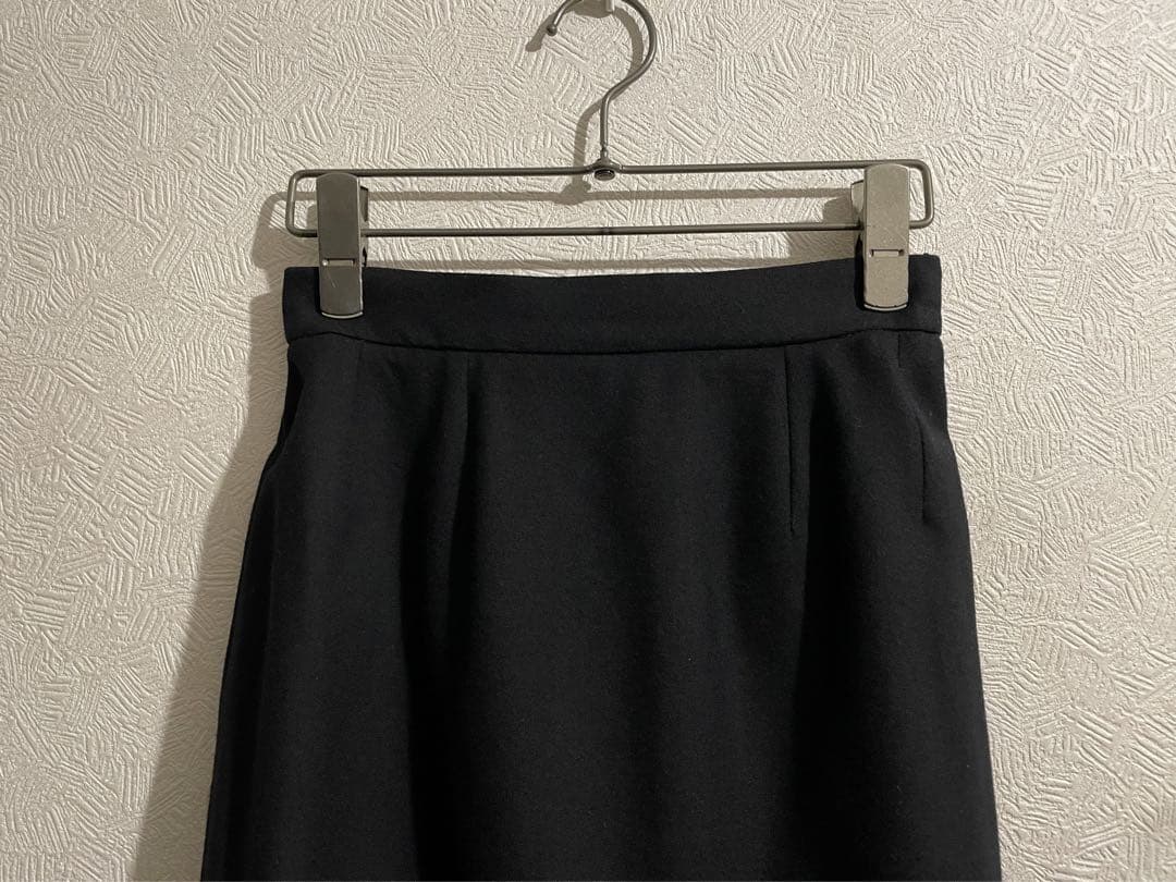 フランス製 Vintage HERMES ウール タイト スカート / エルメス