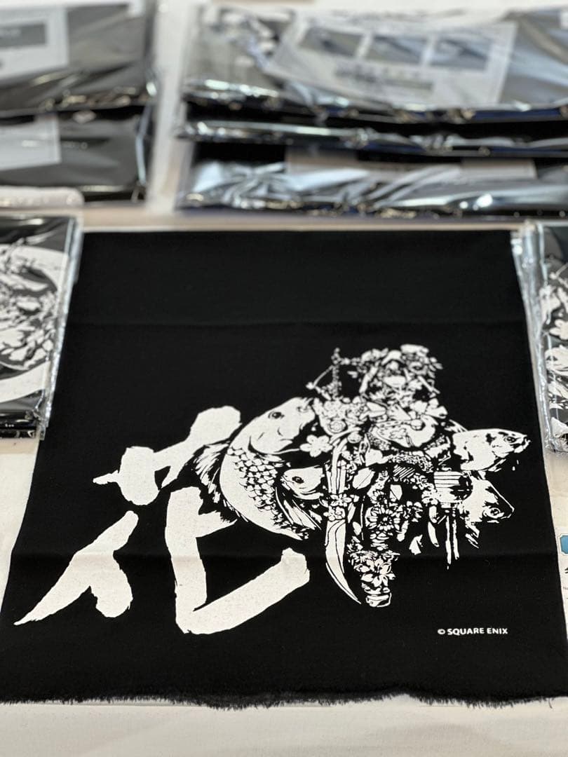 スクウェアエニックス　クリエイター展　sqexクリエイター展　手拭い3枚セット