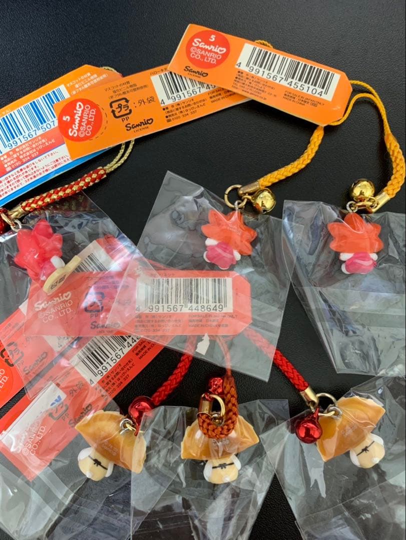 ハローキティ 根付 食べ物シリーズ 12点セット