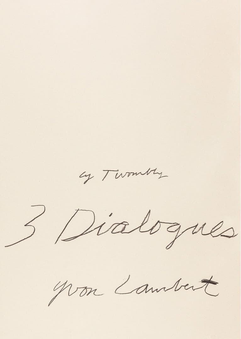 新品正規品 サイ・トゥオンブリー Cy Twombly1977 希少ポスター - メルカリ