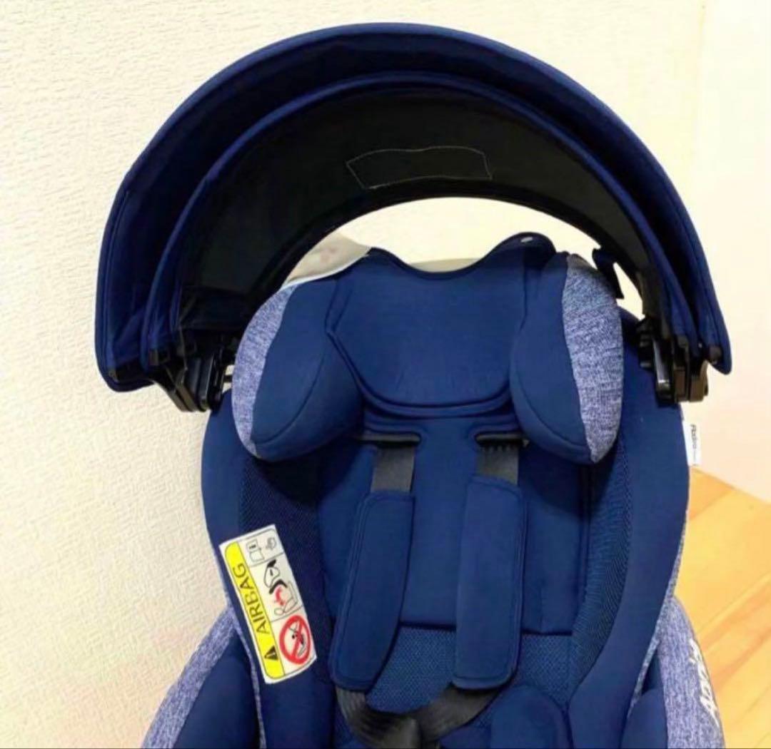 【☆ほぼ新品☆】アップリカ☆チャイルドシート☆フラディアグロウAC☆aprica