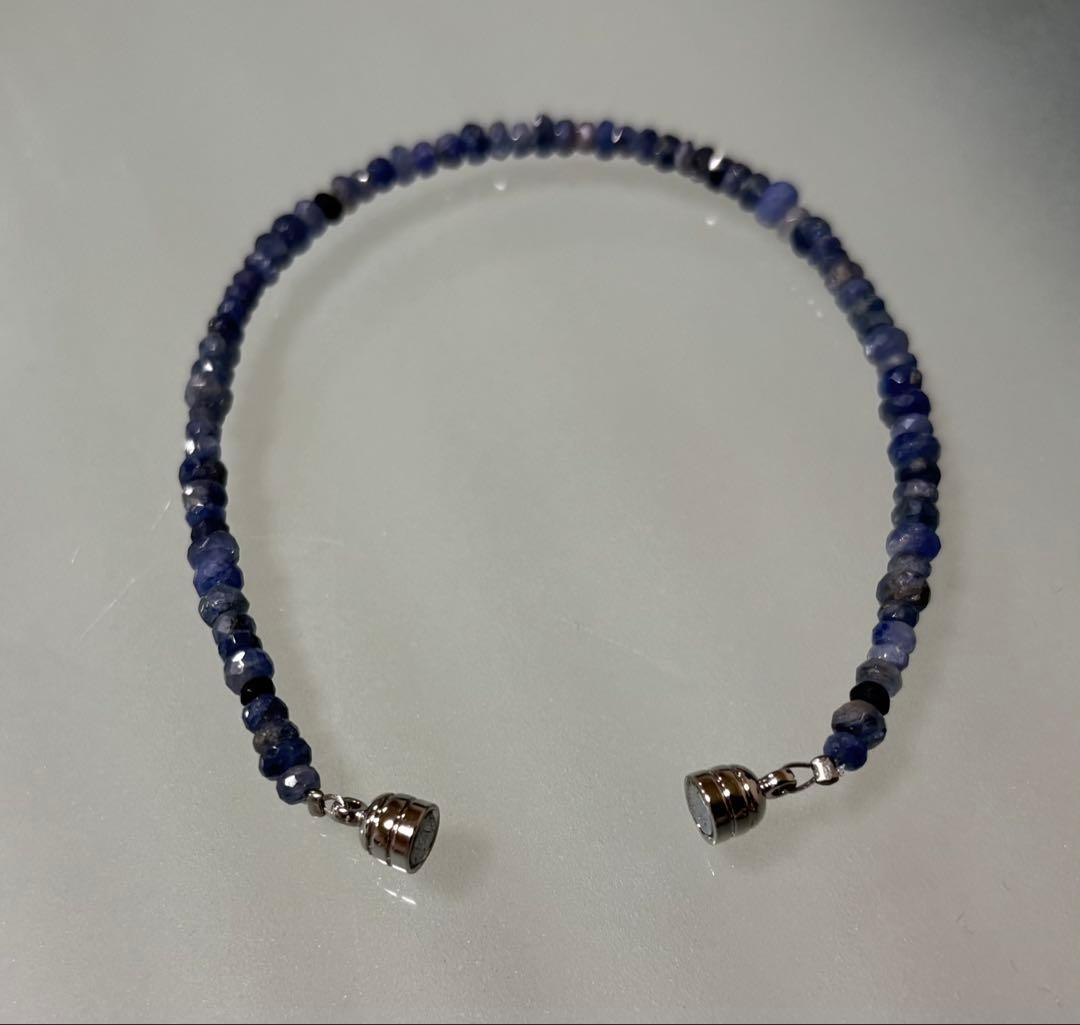 たく（天然サファイア ブレスレット（鑑別書付き）