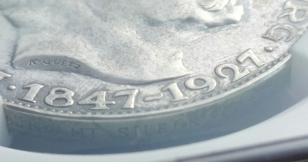 最新ホビー・楽器・アート - ヒンデンブルク生誕80周年記念銀メダル