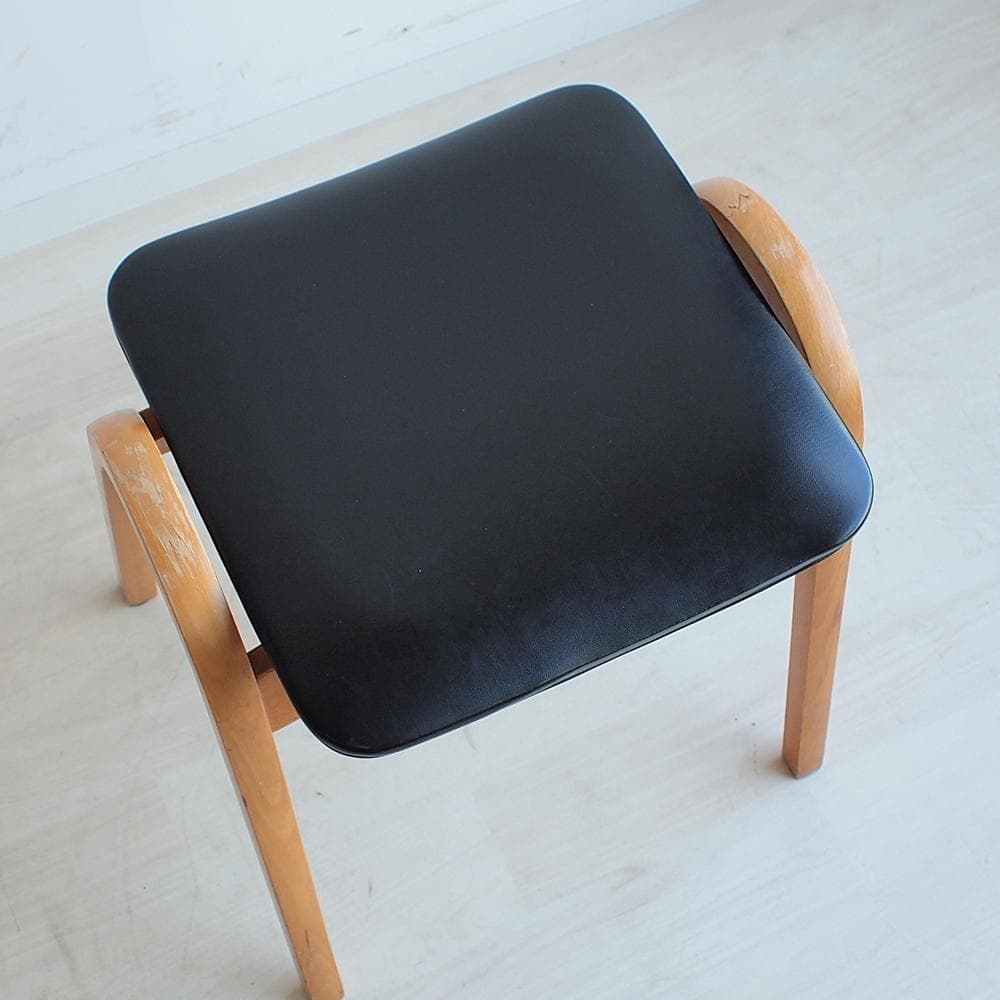 70's ビンテージ 秋田木工 スツール No.202 剣持勇 ZR23719