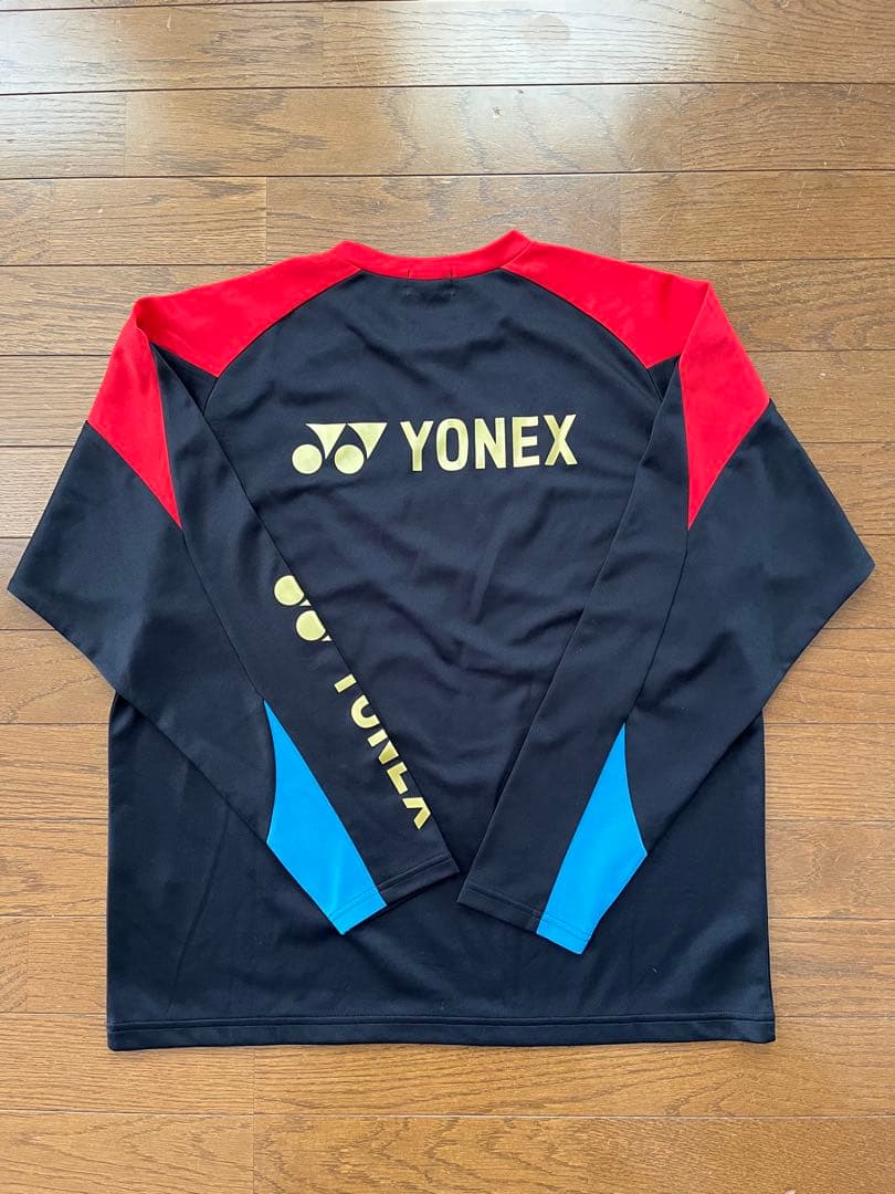 YONEX 長袖 ウォームアップウェア Mサイズ YONEX ブラック ウォーム