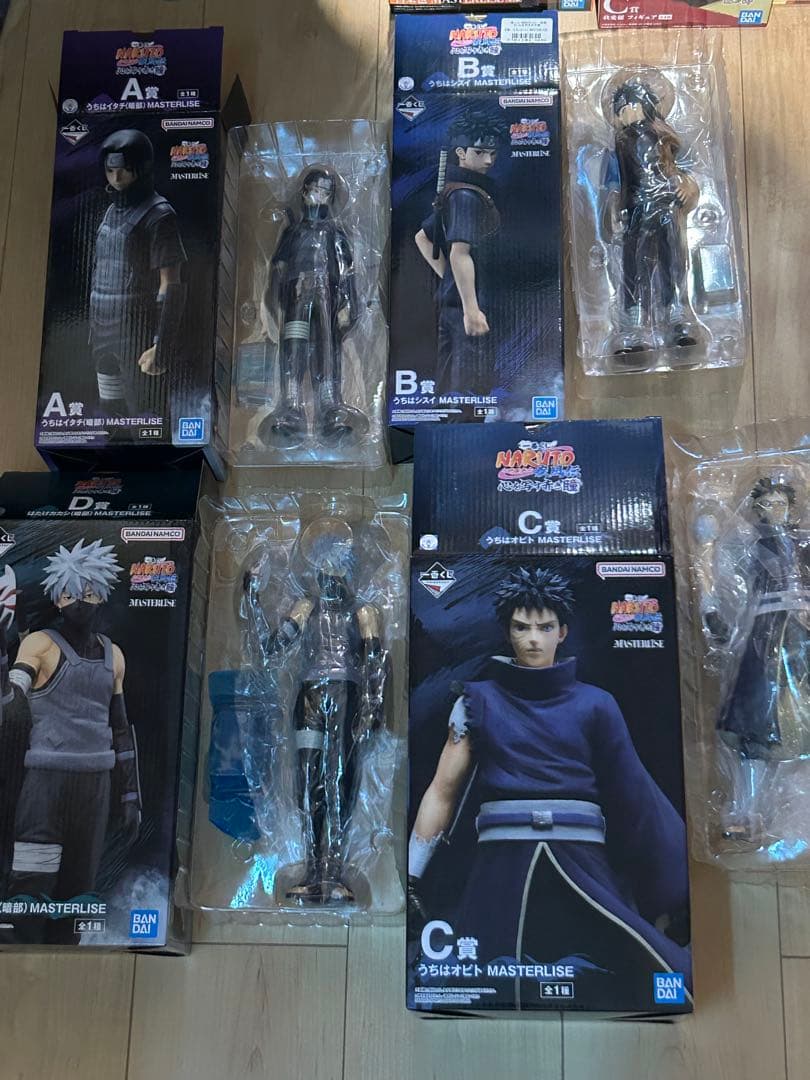 即日発送　NARUTO 一番くじ フィギュア セット　おまけ有り