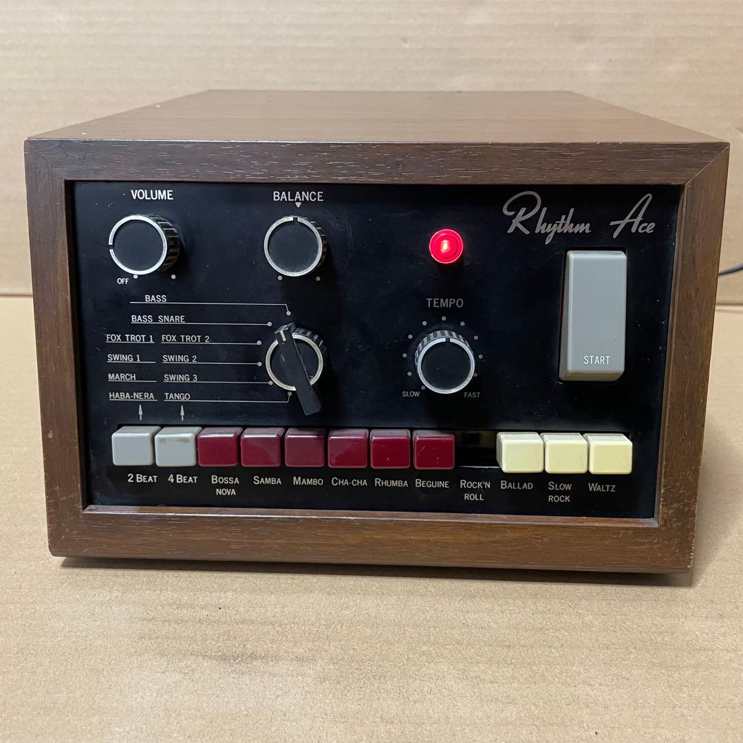 【ジャンク】 「日本ハモンド Rhythm Ace FR-6」 欠損あり