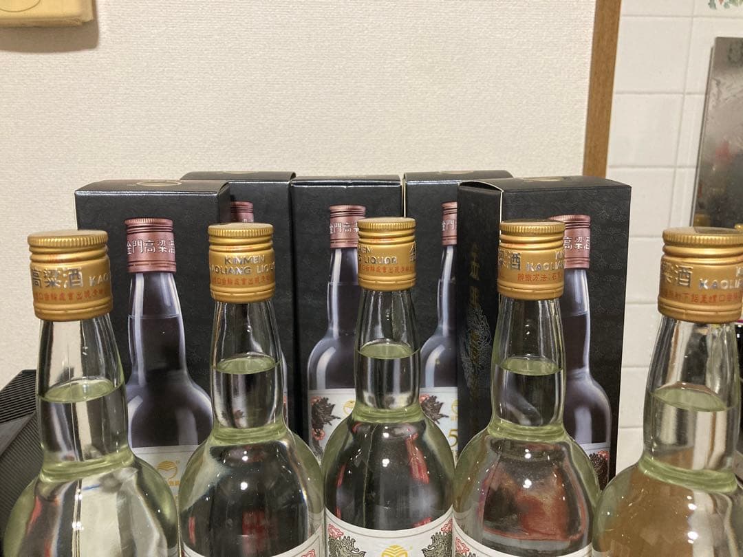 台湾 金門高梁酒 蒸留酒 600ml 58% 2022年 5本セットの通販はau PAY
