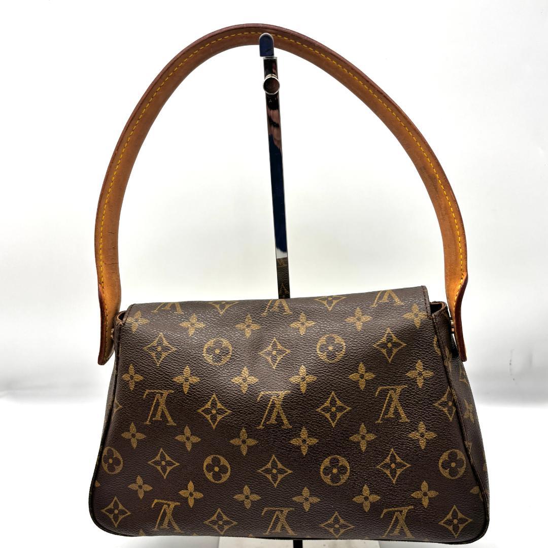 【美品】ルイヴィトン モノグラム ミニルーピング ハンドバッグ M51147