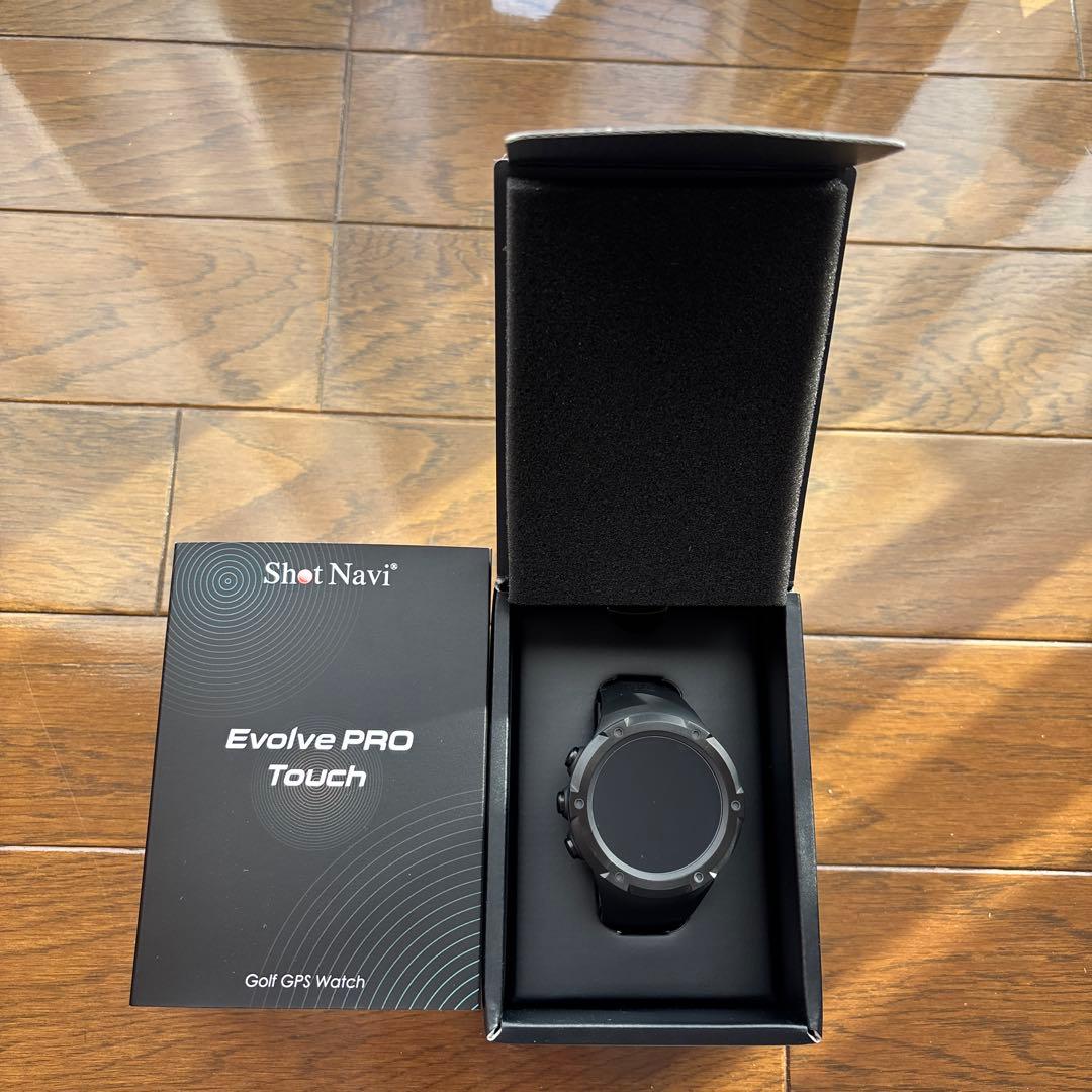 Shot Navi Evolve PRO Touchブラック GPSウオッチ - メルカリ
