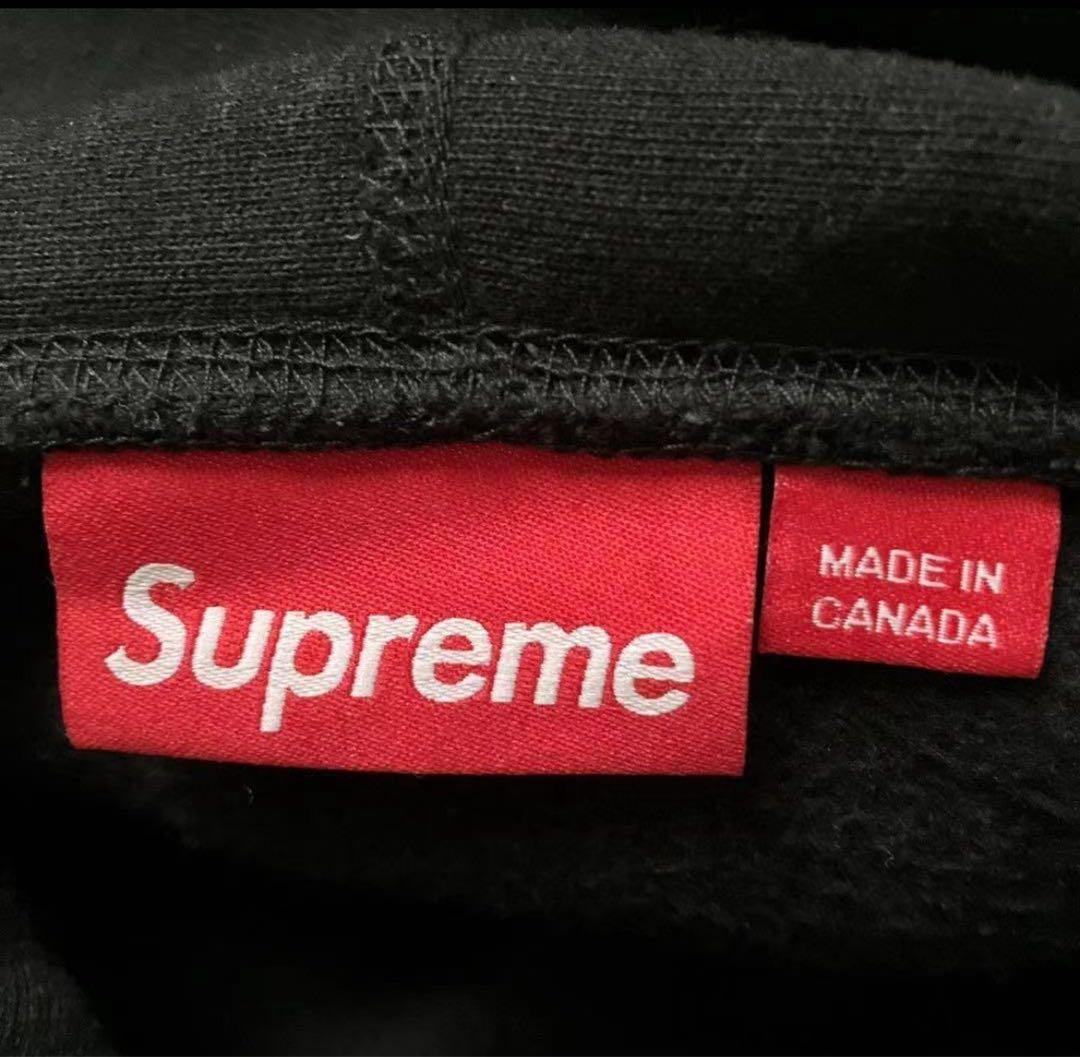 Supreme ブラック フーディ 2024年モデル