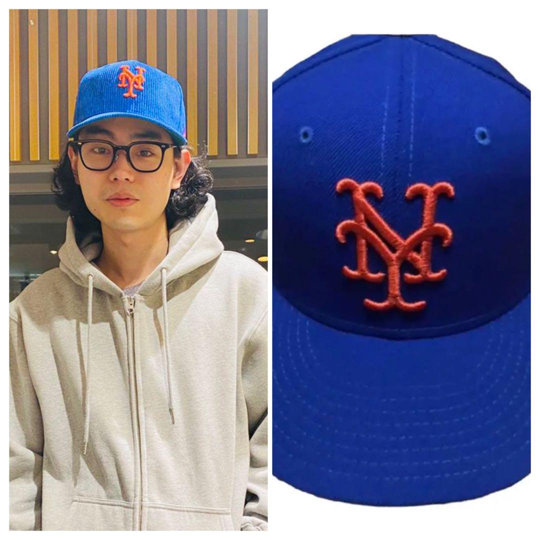⭐️菅田将暉着用！ニューエラ メッツ キャップ コーデュロイ 帽子