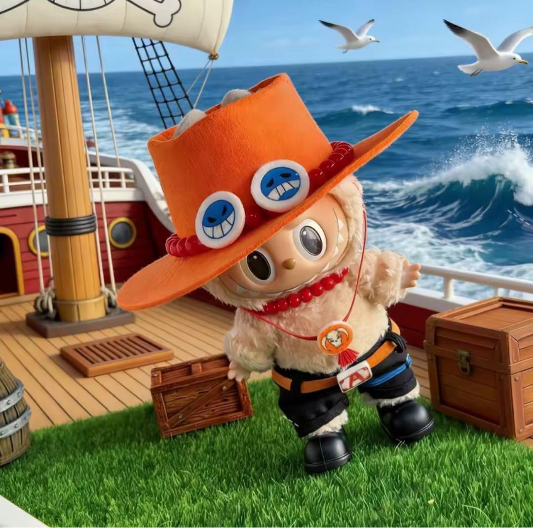 ラブブ用 15〜17cm｜ワンピース エース・ルフィ・サボ・チョッパー