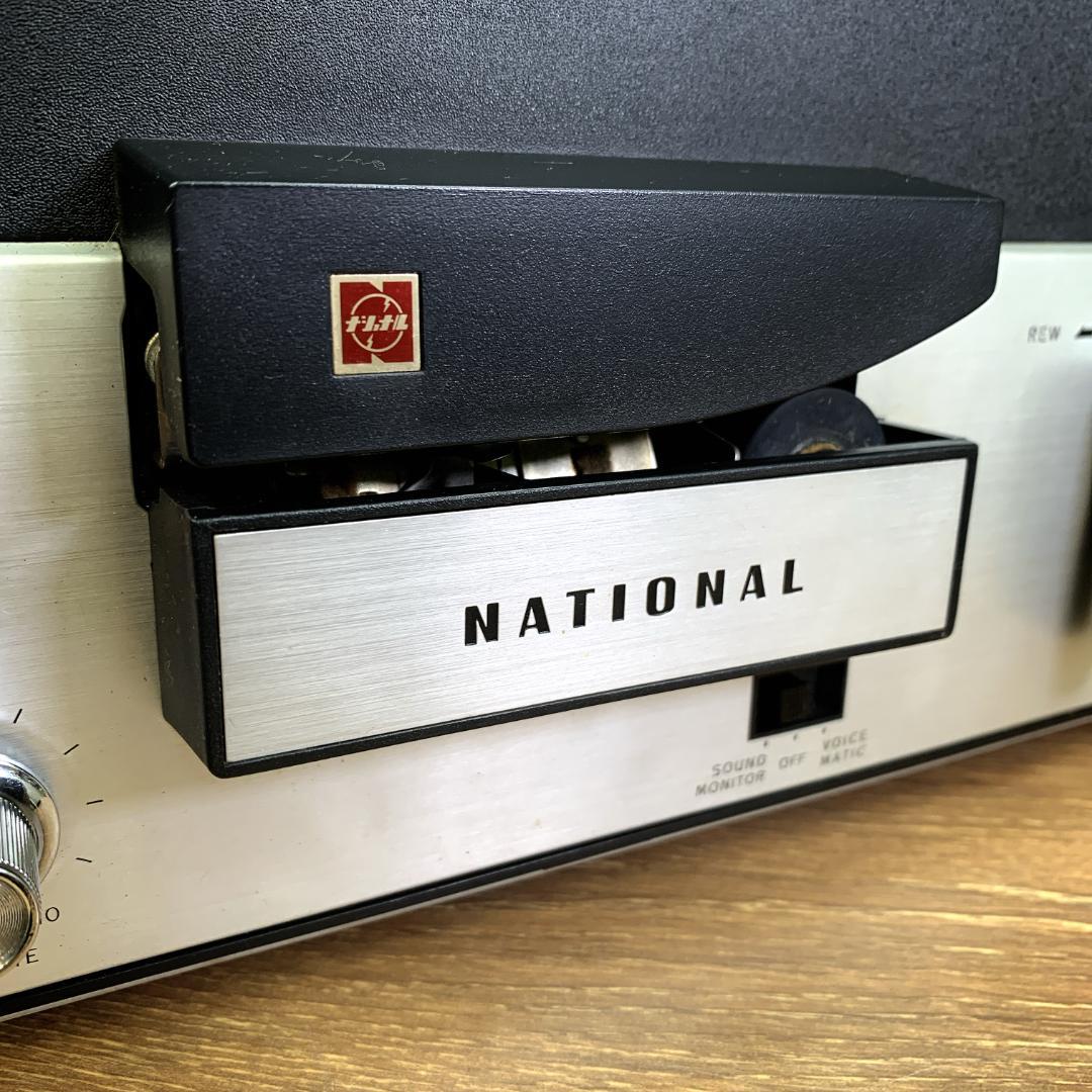 昭和レトロ ナショナル オープンリールデッキ テープレコーダー RQ-706