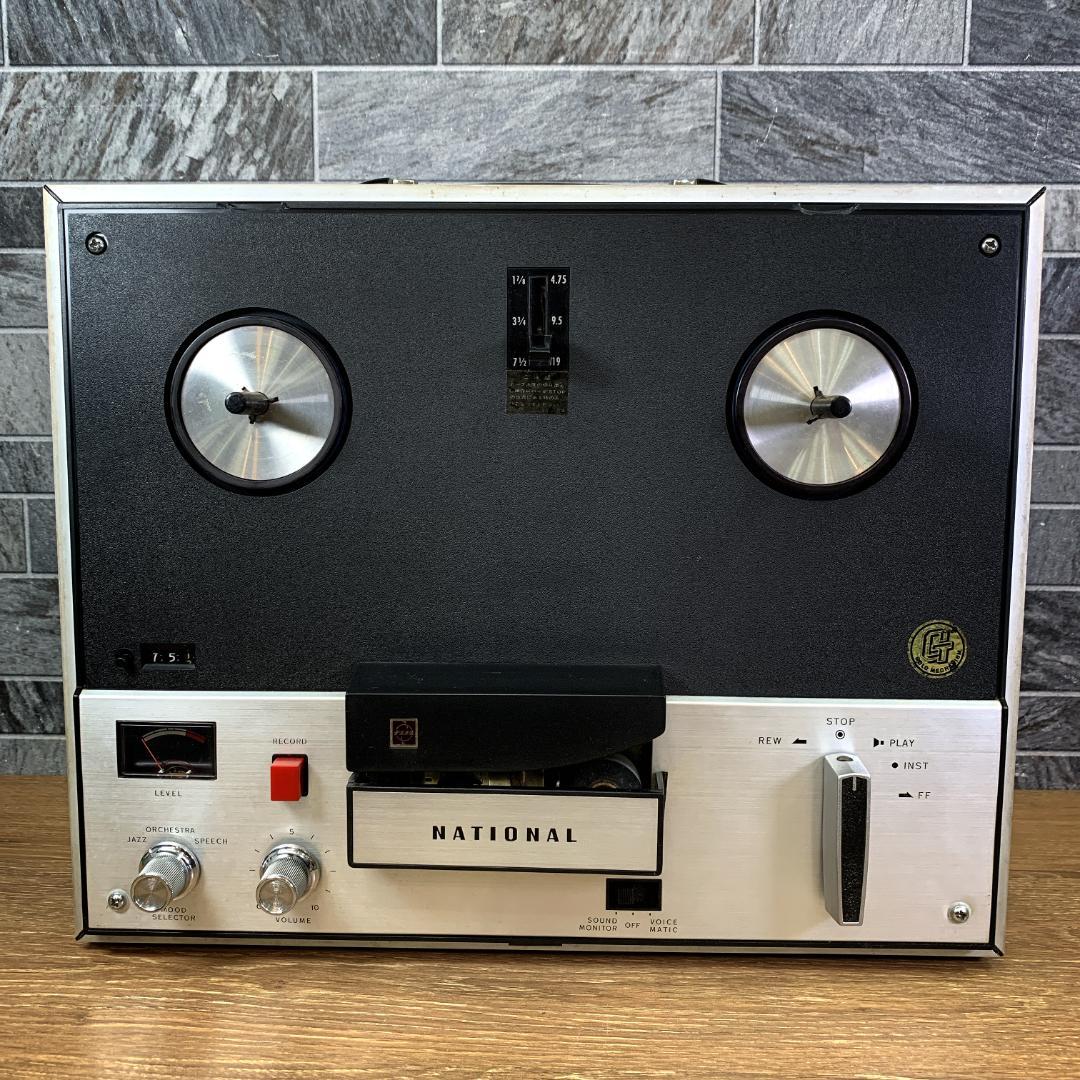 昭和レトロ ナショナル オープンリールデッキ テープレコーダー RQ-706