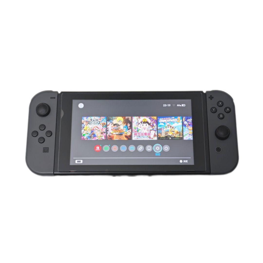 【美品】Nintendo Switch 本体 グレー ニンテンドー スイッチ