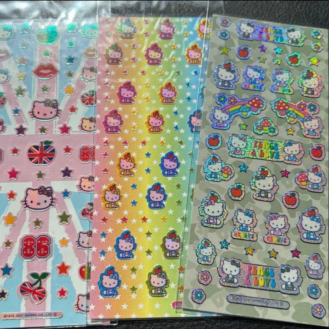平成レトロ ハローキティ シール まとめ 平成レトロ 2001年 - メルカリ