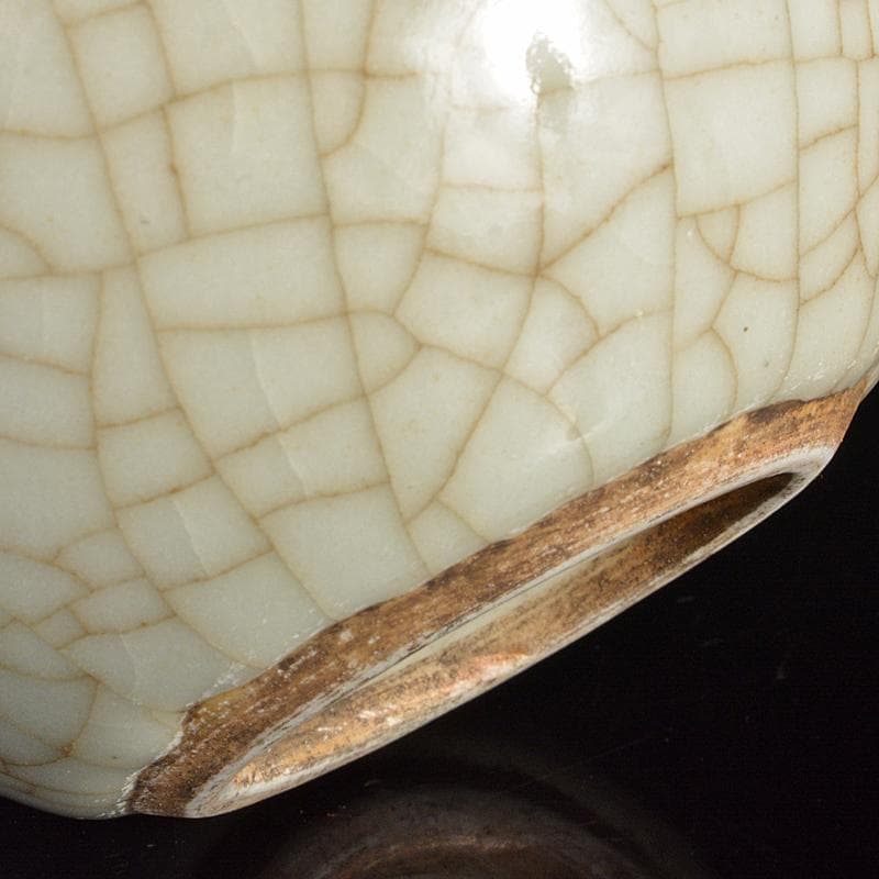 中国 南宋 哥窯 氷裂文 水孟 筆洗 V R6822