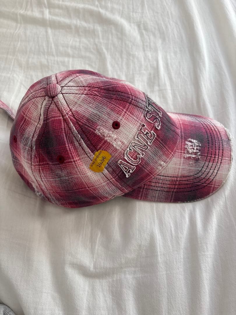 Acne studios (アクネ ストゥディオス) メッシュキャップ ブルー