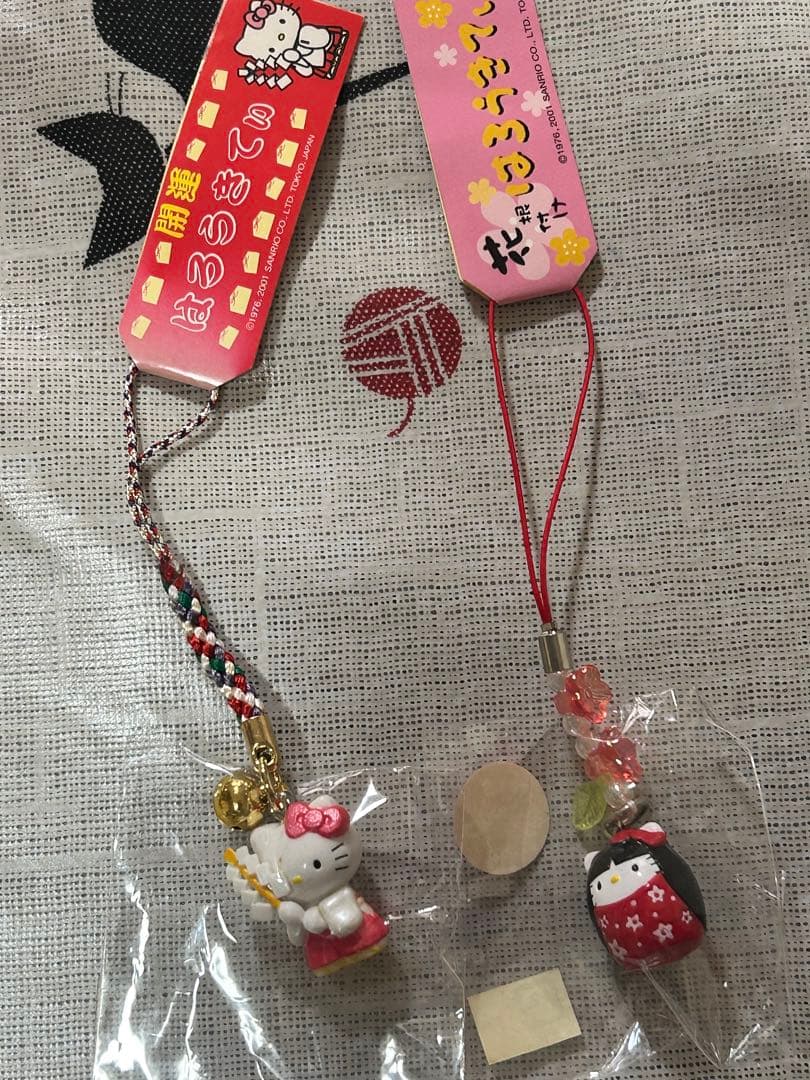 ご当地キティ根付け