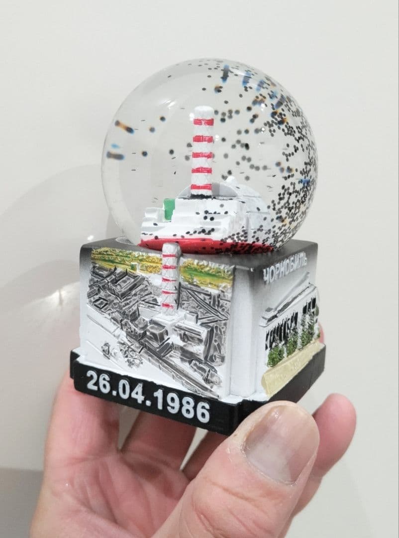 チェルノブイリCHORNOBYL 原子力発電所事故スノードーム